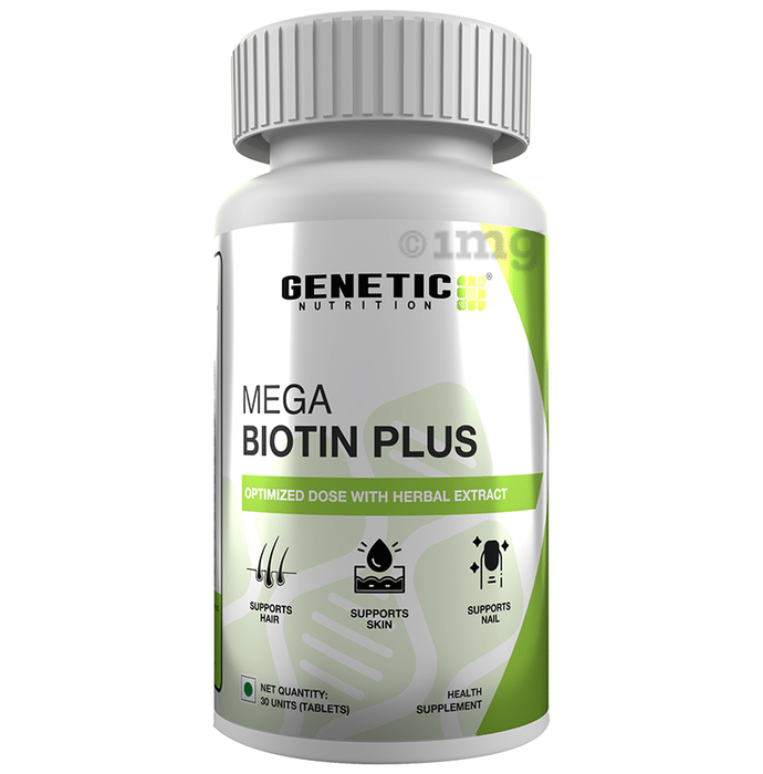 Genetic Nutrition Mega Biotin Plus Tablet