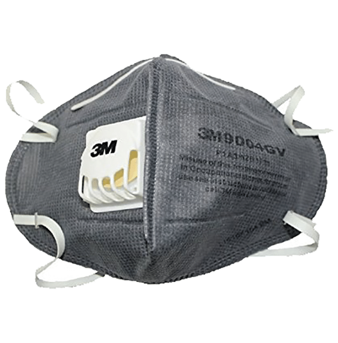 3M 9004GV Particulate Respirator Mask Grey