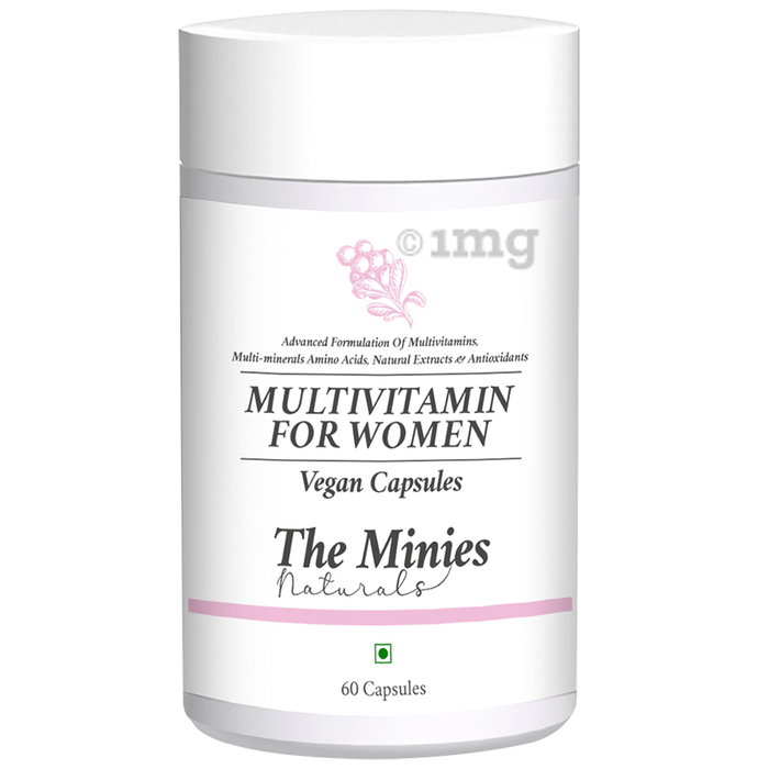 The Minies Naturals Multivitamin for Women Vegan Capsule