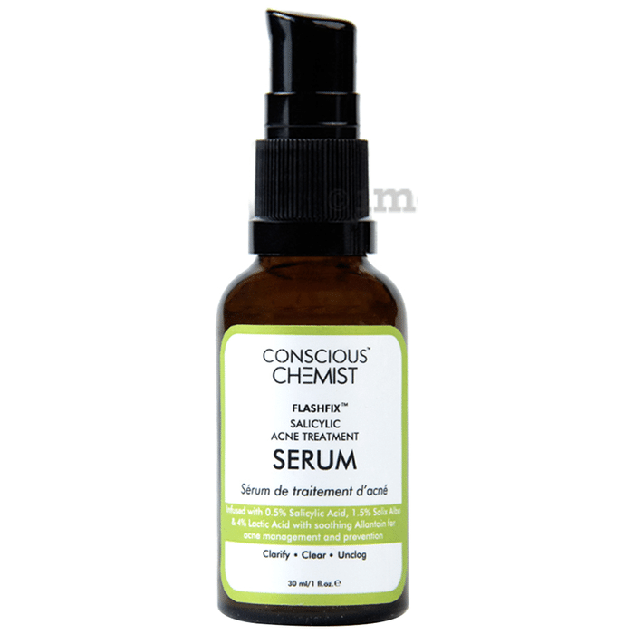 Conscious Chemist Flashfix Salicylic Acne Treatment Serum