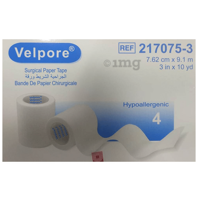 Velpore Surgical Tape 3 inch x 10 yard