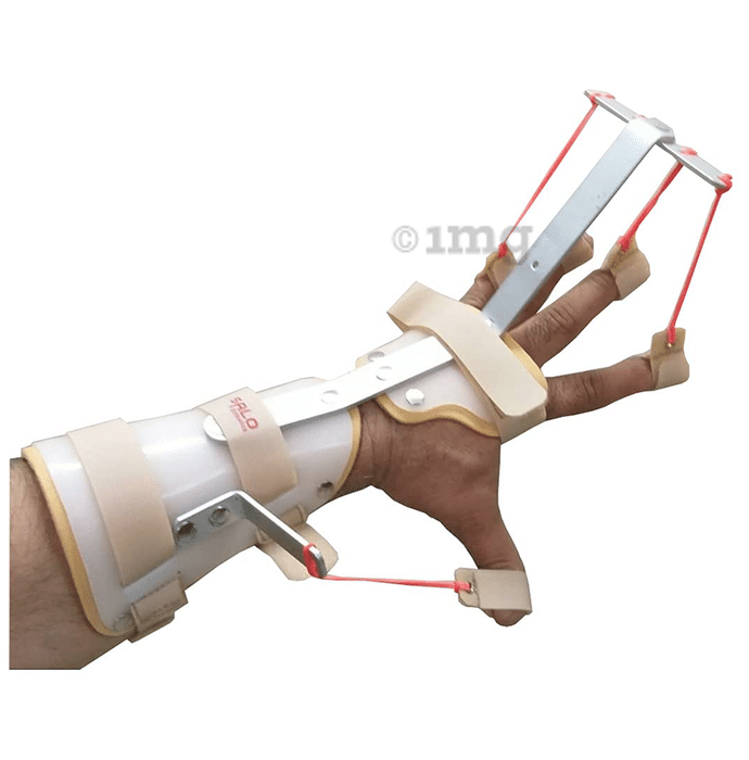 Salo Orthotics Dynamic Hand Splint with Finger Extension Medium Left