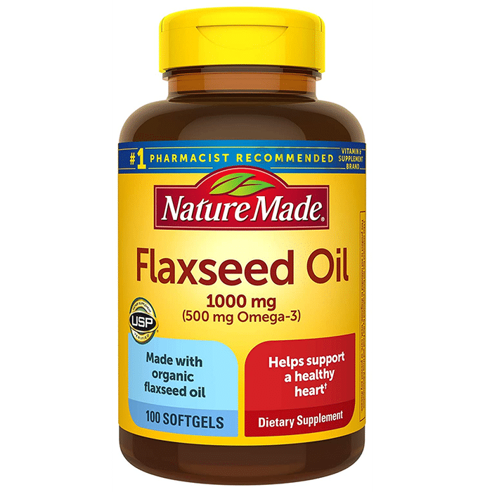 Nature Made Flaxseed Oil 1000mg Softgel