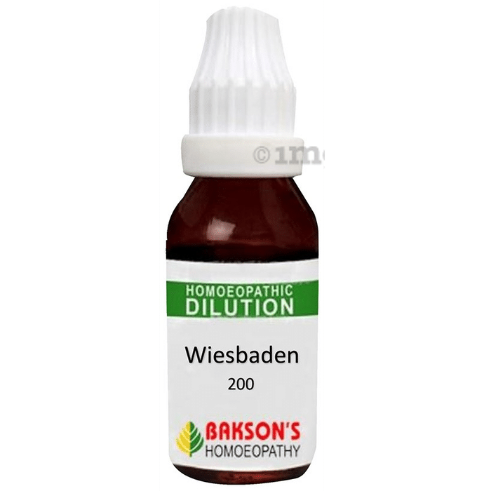 Bakson's Homeopathy Wiesbaden Dilution 200 CH