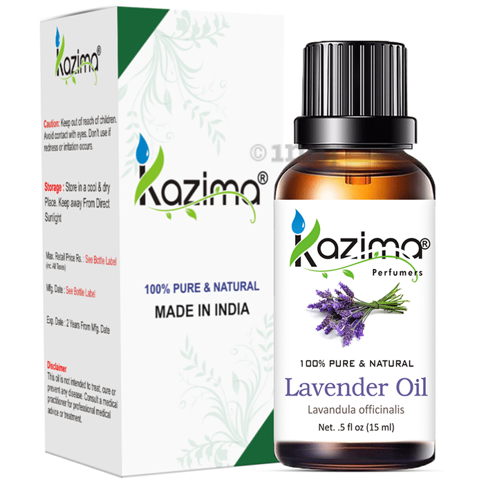 Kazima Perfumers 100% Pure & Natural Lavender Oil