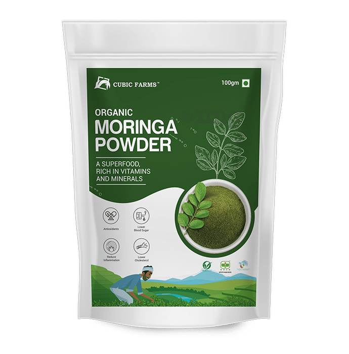 Cubic Farms Organic Moringa Powder