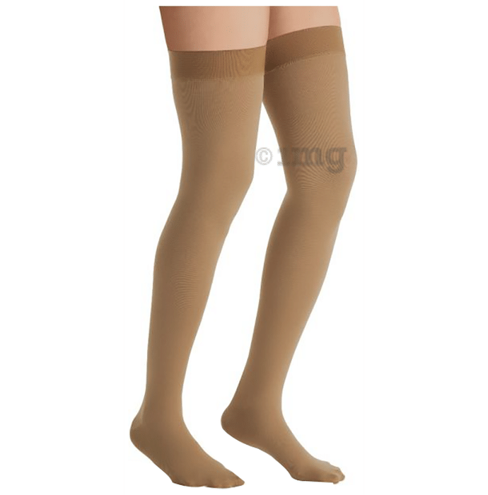 Jobst Relief Thigh High Medical Compression Stockings Medium 20-30mmHg - Class 2