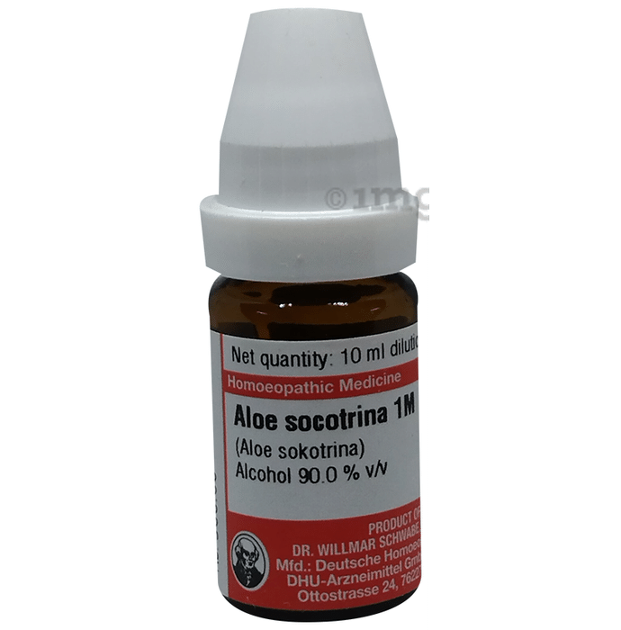 Dr Willmar Schwabe Germany Aloe Socotrina (Aloe Sokotrina) Dilution 1M