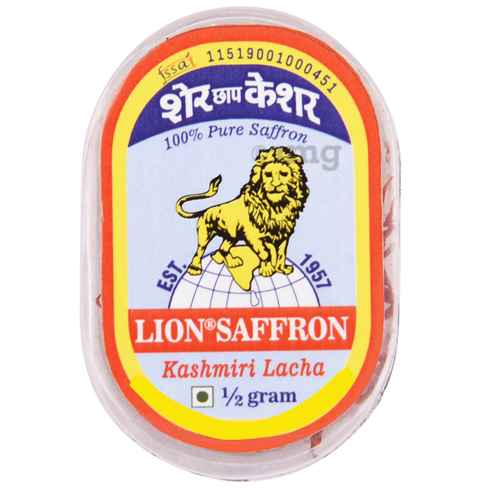 Lion Saffron Kashmiri Lacha (1/2gm Each)