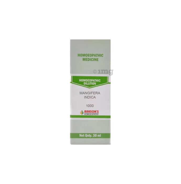 Bakson's Homeopathy Mangifera Indica Dilution 1000 CH