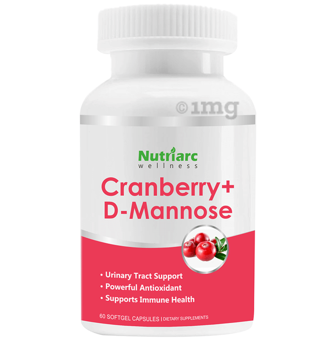Nutriarc Wellness Cranberry+D-Mannose Softgel Capsule