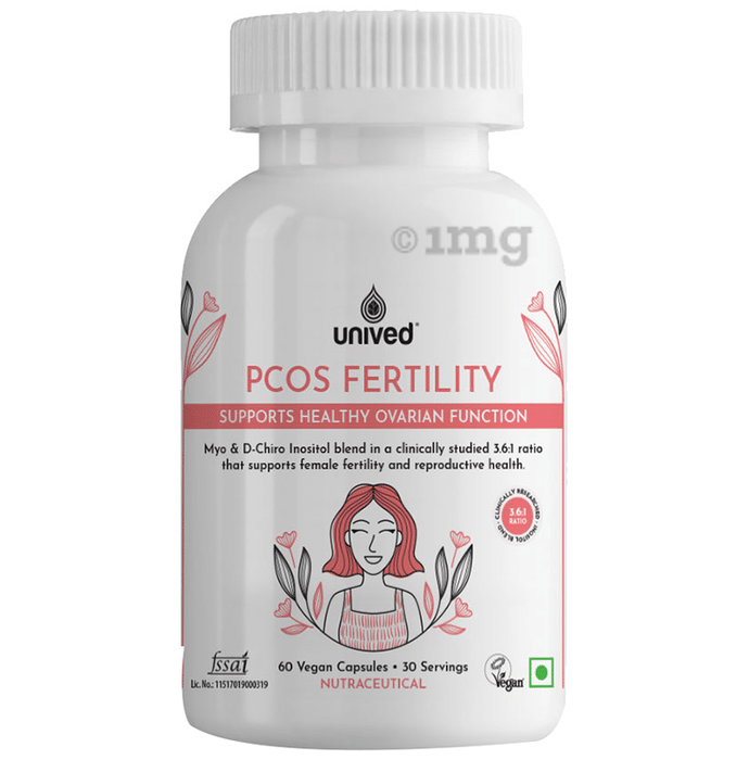 Unived PCOS Fertility Vegan Capsule