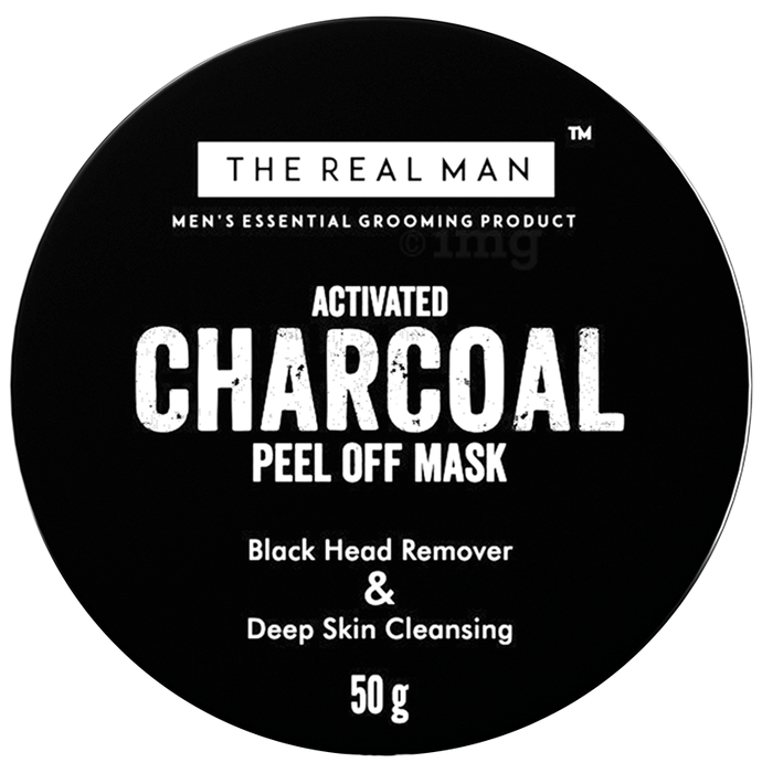 The Real Man Activated Charcoal Peel Off Mask