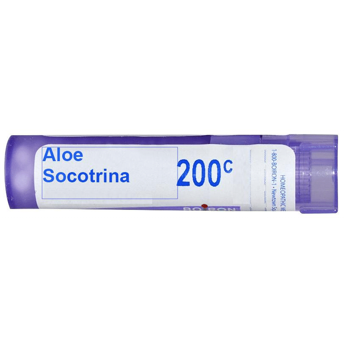Boiron Aloe Socotrina Single Dose Approx 200 Microgranules 200 CH