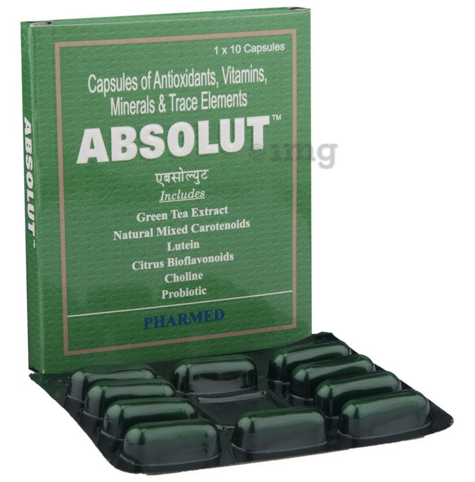 Absolut Capsule Buy Strip Of 10 Capsules At Best Price In India 1mg