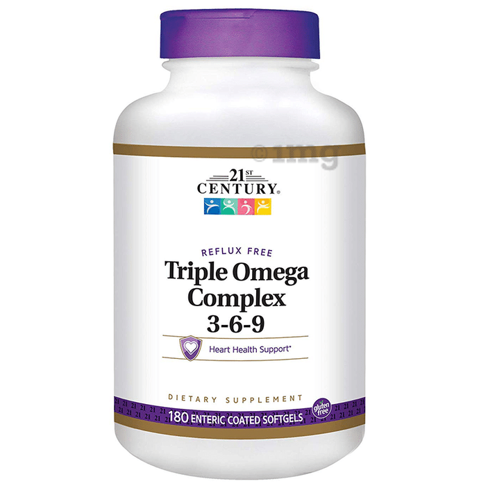 21st Century Triple Omega Complex 3-6-9 Enteric Coated Softgels