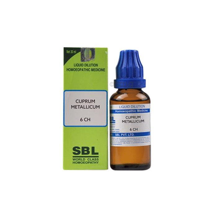 SBL Cuprum Metallicum Dilution 6 CH