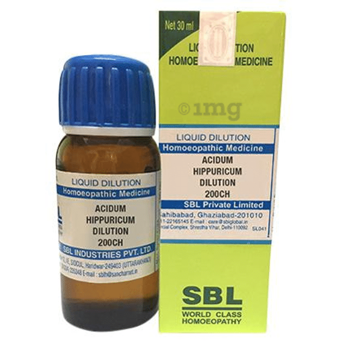 SBL Acidum Hippuricum Dilution 200 CH