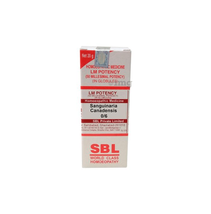 SBL Sanguinaria Canadensis 0/6 LM