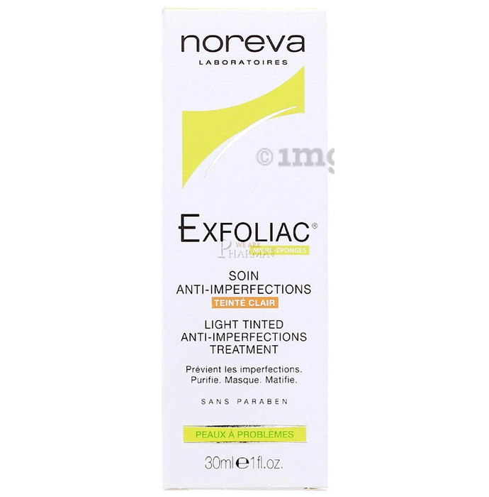 Noreva Exfoliac Light Tinted Anti - Imperfections Care