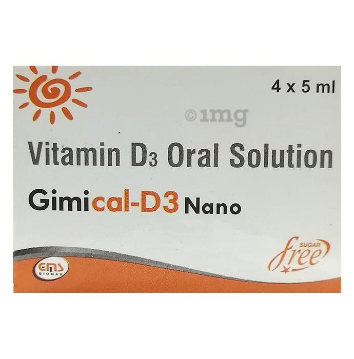 Gimical-D3 Nano Oral Solution Sugar Free