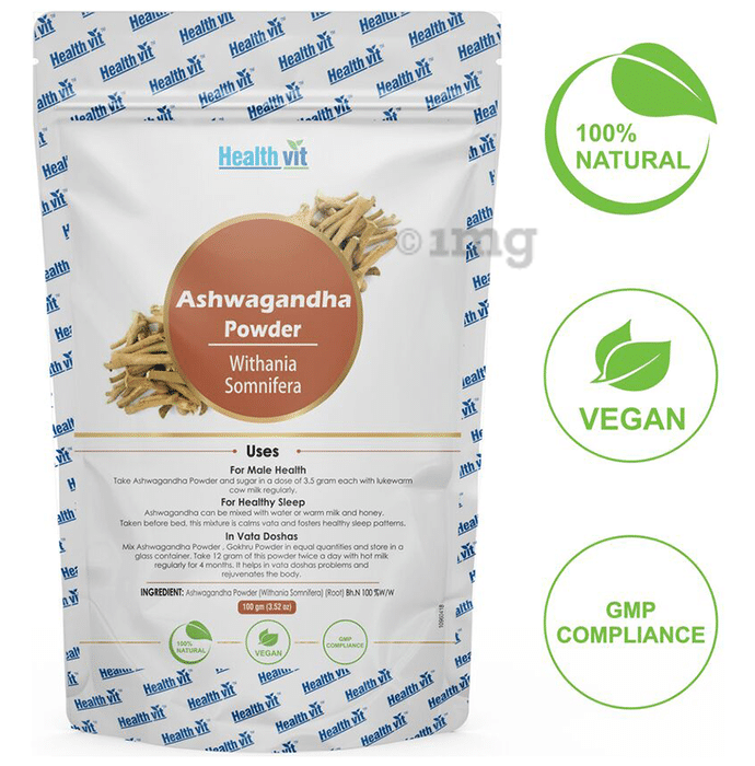 HealthVit Natural Ashwagandha Powder