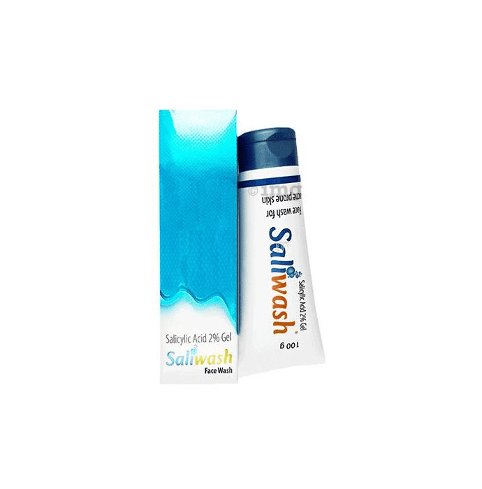 Saliwash Salicylic Acid 2% Gel Face Wash | For Acne Prone Skin