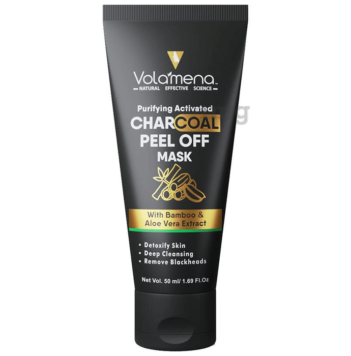 Volamena Activated Charcoal Peel Off Mask