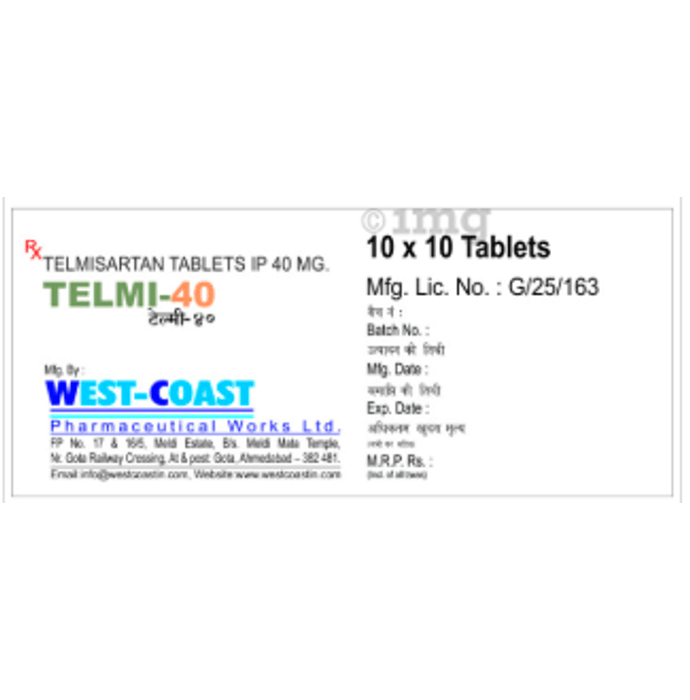 Telmi 40 Tablet