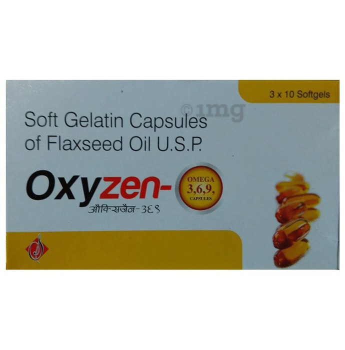 Oxyzen -Omega 369 Soft Gelatin Capsule