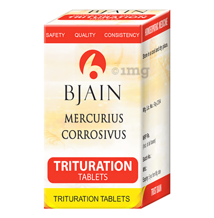 Bjain Mercurius Corrosivus Trituration Tablet 6X