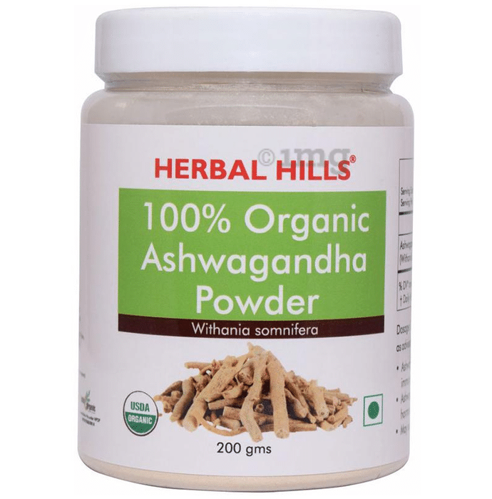 Herbal Hills Organic Ashwagandha Powder