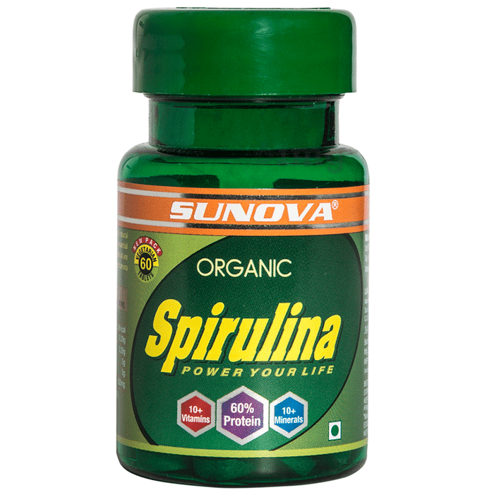 Sunova Organic Spirulina Tablet