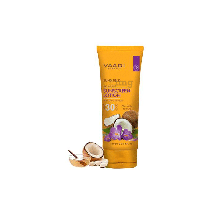 Vaadi Herbals Value Pack of Sunscreen Lotion SPF-30 with Lilac Extract