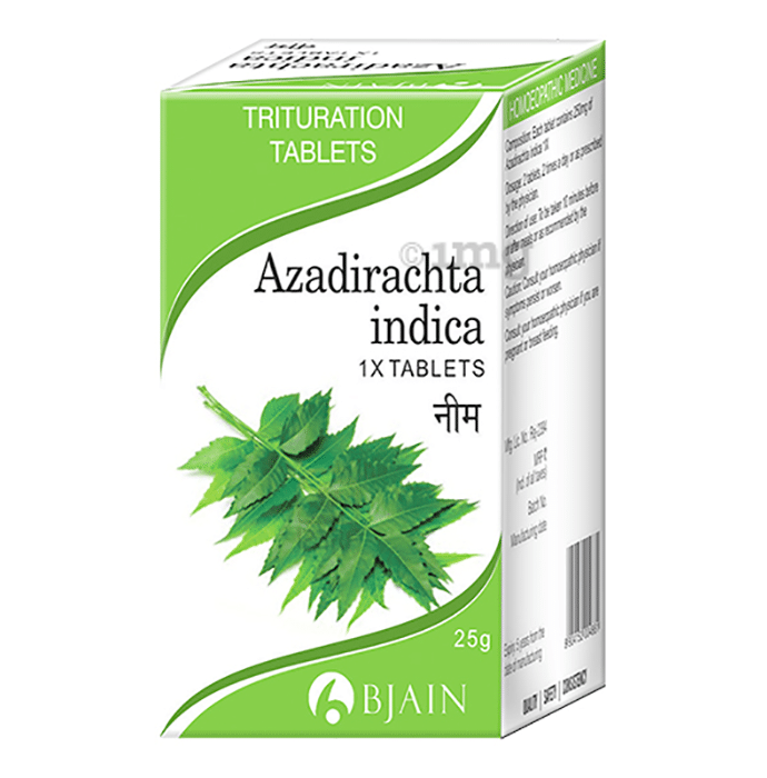 Bjain Azadirachta Indica Trituration Tablet 1X