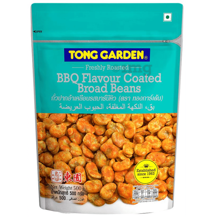 Tong Garden BBQ Flavour Coated Broad Beans Salted