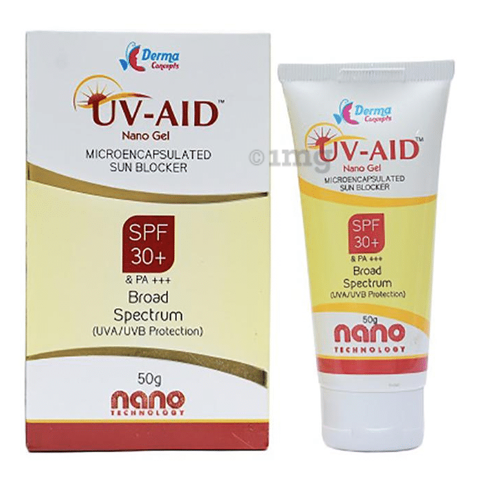 Uv-Aid Nano Gel Spf 30+