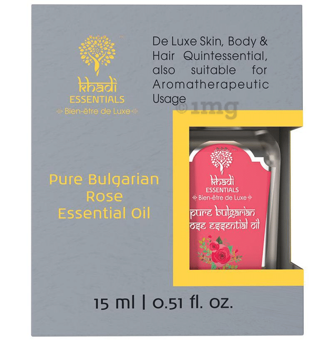 Khadi Essentials Pure Bulgarian Rose Essential Oil