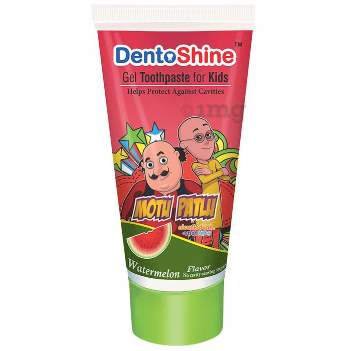 DentoShine Watermelon Gel Toothpaste for Kids