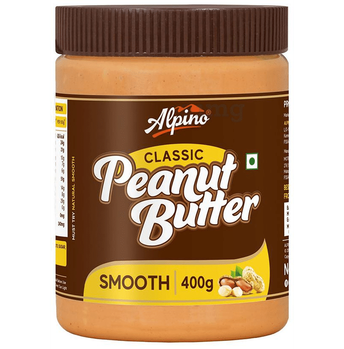 Alpino Classic Smooth Peanut Butter (400gm Each)
