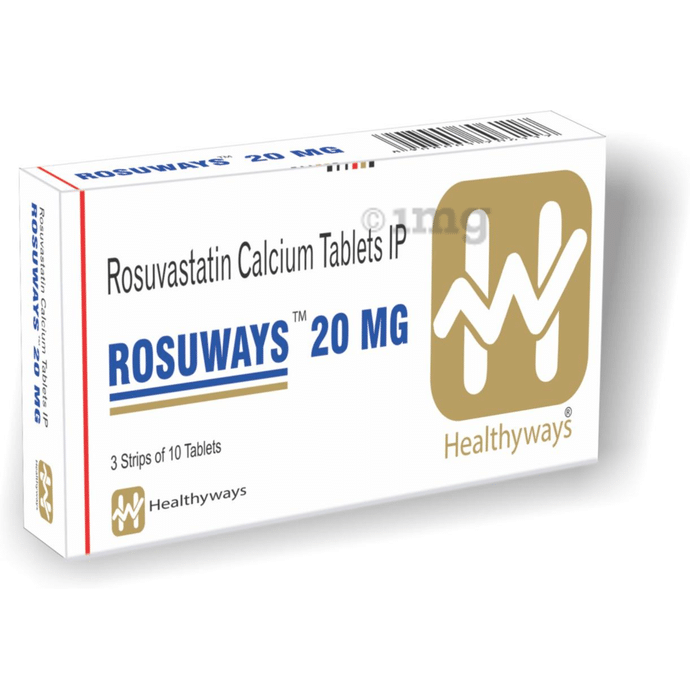 Rosuways 20mg Tablet