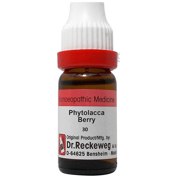 Dr. Reckeweg Phytolacca Berry Dilution 30 CH