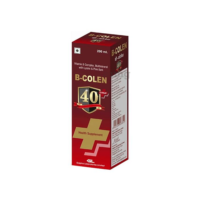 B Colen  40 Plus Syrup