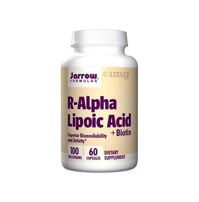 Jarrow Formulas R-Alpha Lipoic Acid + Biotin Capsule