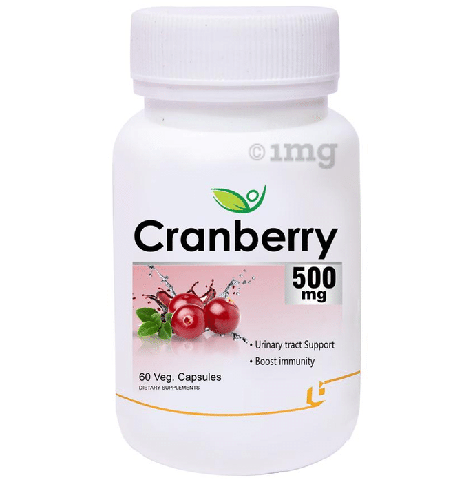Biotrex Cranberry 500mg Veg Capsule