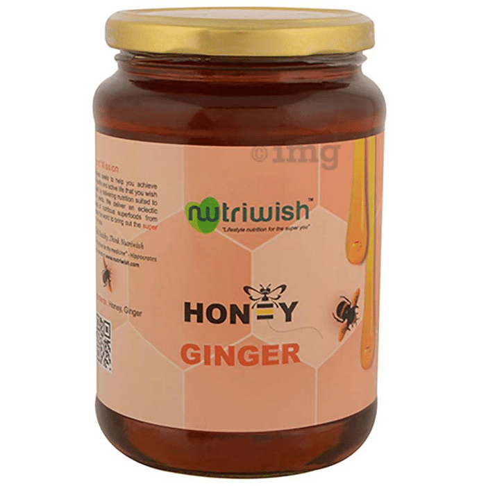 Nutriwish 100% Pure Organic Honey | Flavour Ginger