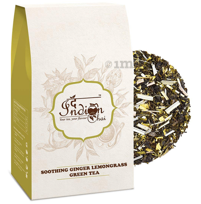 The Indian Chai Soothing Ginger Lemongrass Green Tea