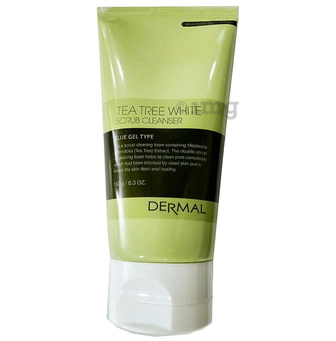 Dermal Tea Tree White Scrub Cleanser