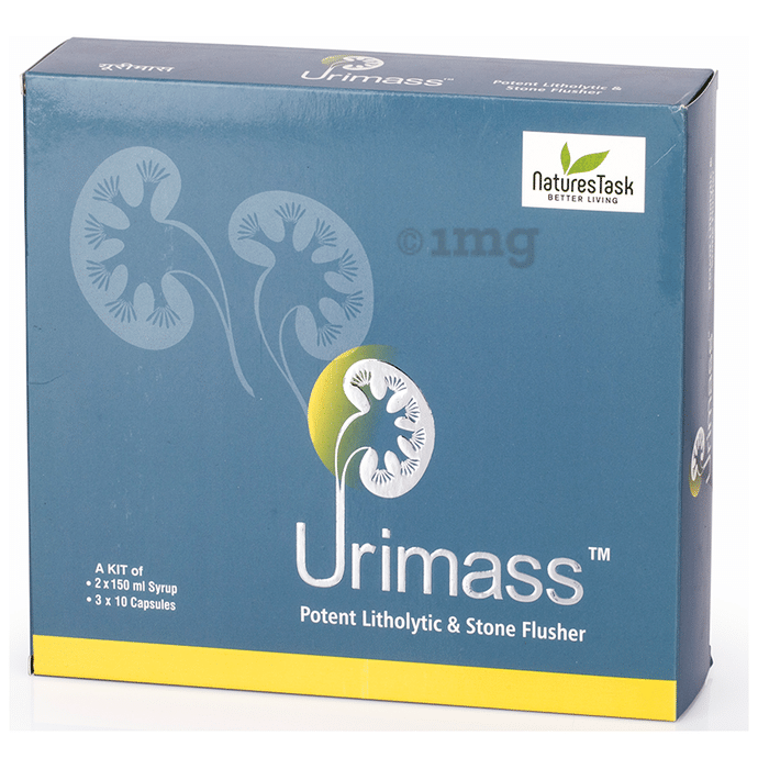 Urimass (A Kit of 2x150ml Syrup & 3x10 Capsules)