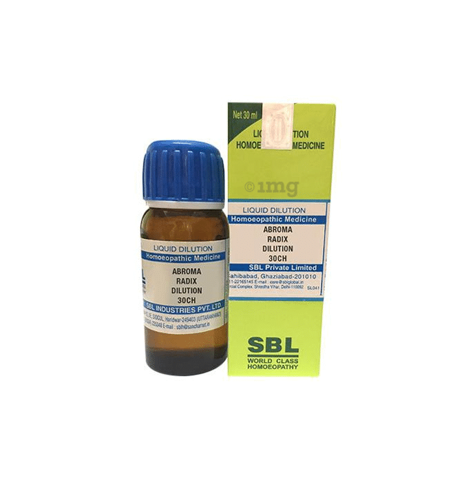 SBL Abroma Radix Dilution 30 CH